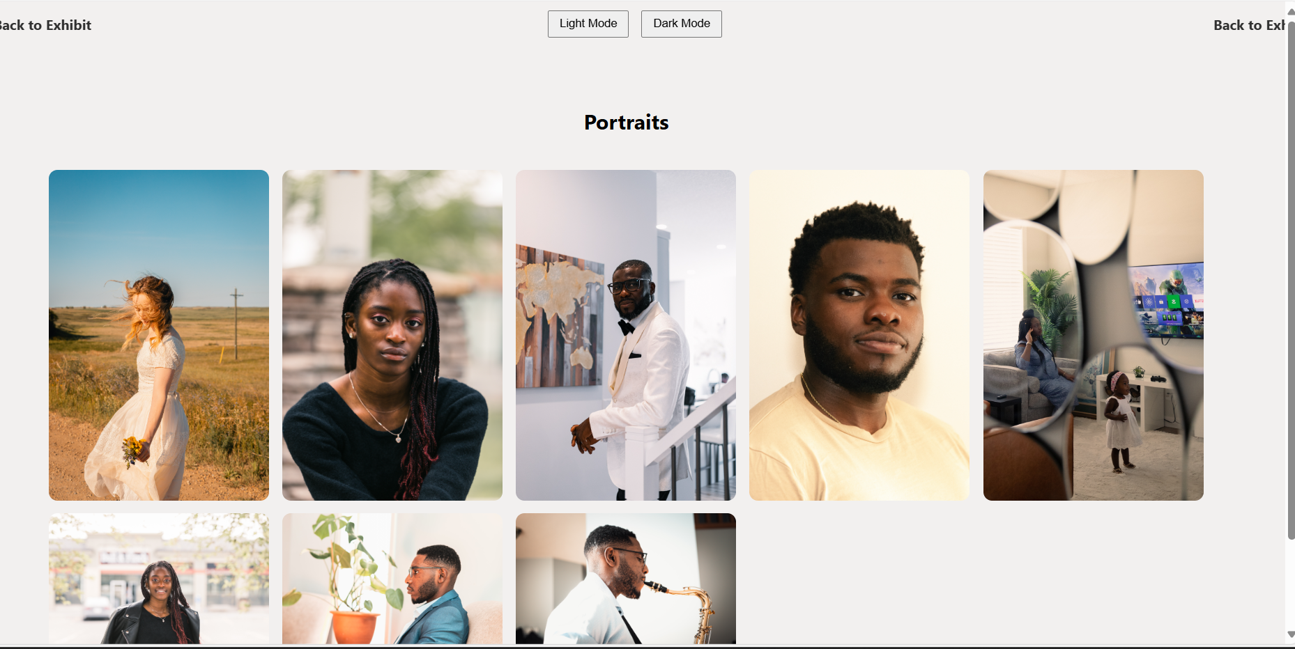 Zephyr Visualz — Website Design & Development screenshot